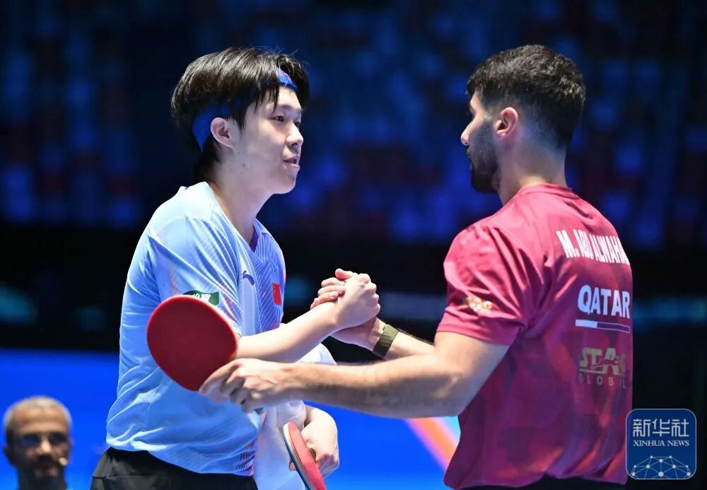 林诗栋、王楚钦进入海口亚洲杯16强