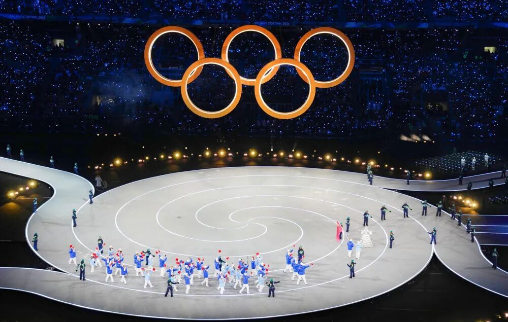 中国体育代表团,亮相! 中国体育代表团,亮相!