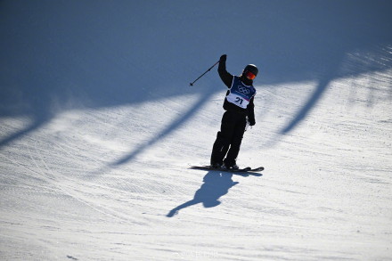 三位中国选手进坡面障碍技巧决赛