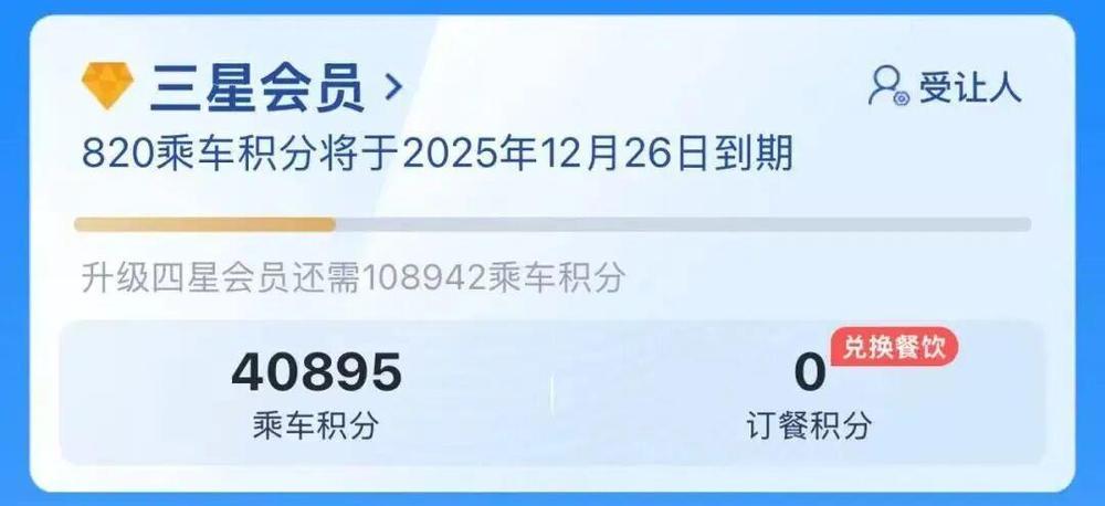 铁路会员积分跨年不清零 这么用更划算→