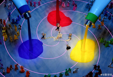 米兰冬奥开幕式高清美图