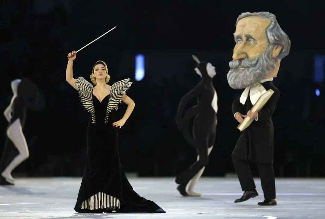 新华社出图丨这次是米兰冬奥会开幕式！每一张都是屏保