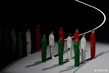 米兰冬奥开幕式高清美图