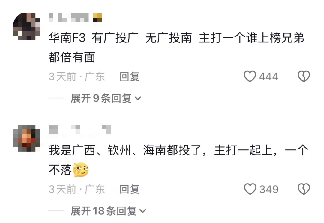 广西人的默契太燃了！广西舰、钦州舰高票登顶，凭实力“出列”🤩