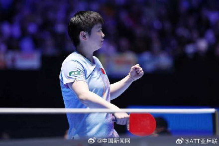 孙颖莎谈国乒女线越来越稳定