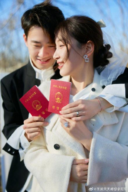 王昶钱天一喜结良缘