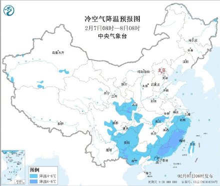 寒潮影响趋于结束，明日起全国多地气温将明显回升