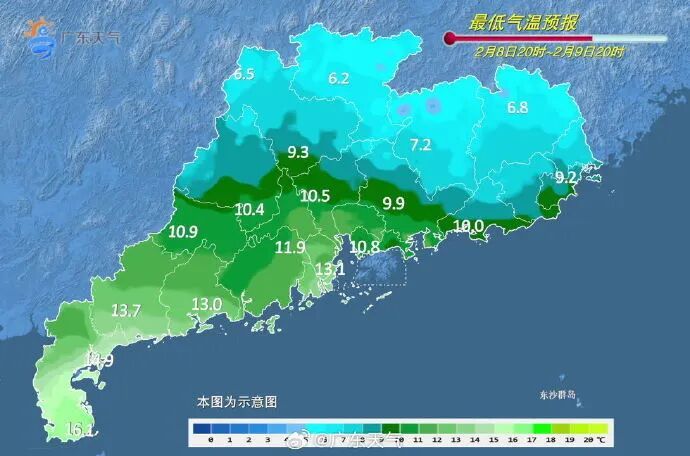 最低1℃！广东气温降幅达10℃以上