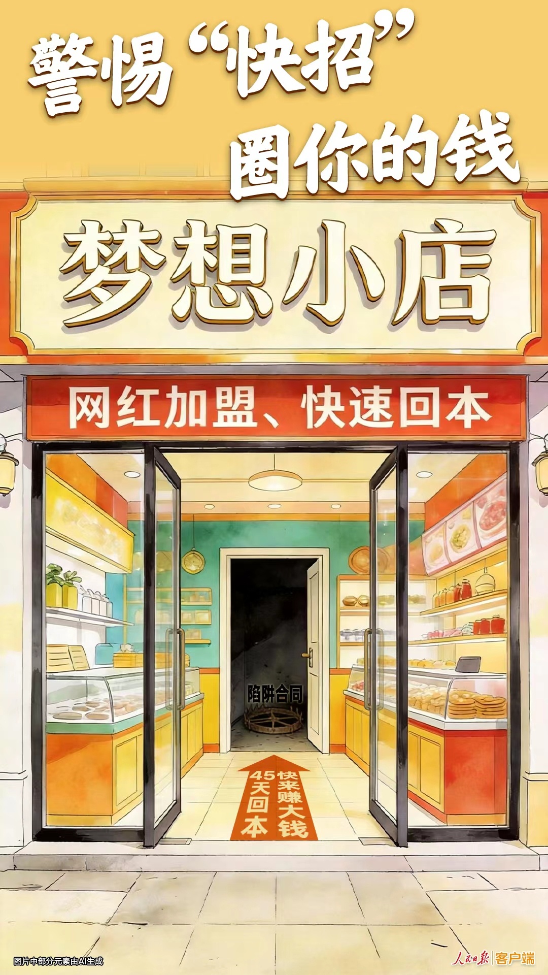 警惕“快招”圈你的钱