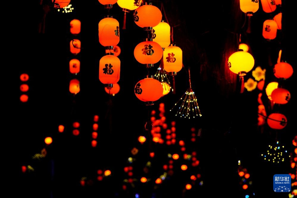 北京街头年味浓