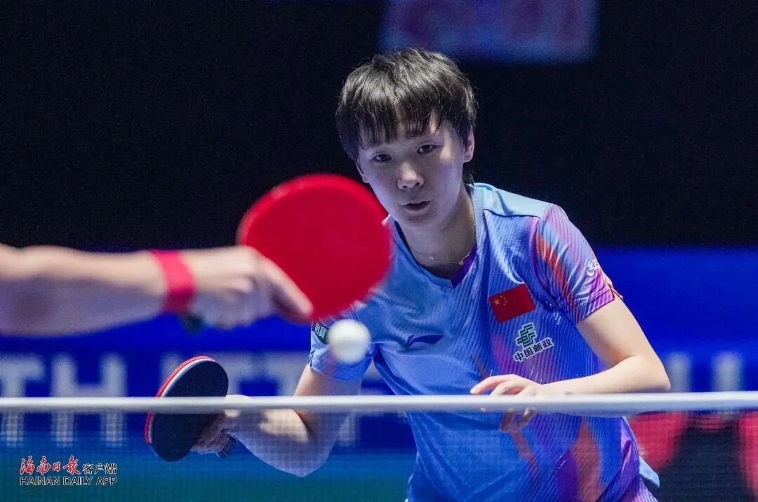 王楚钦、孙颖莎、王曼昱进入决赛！