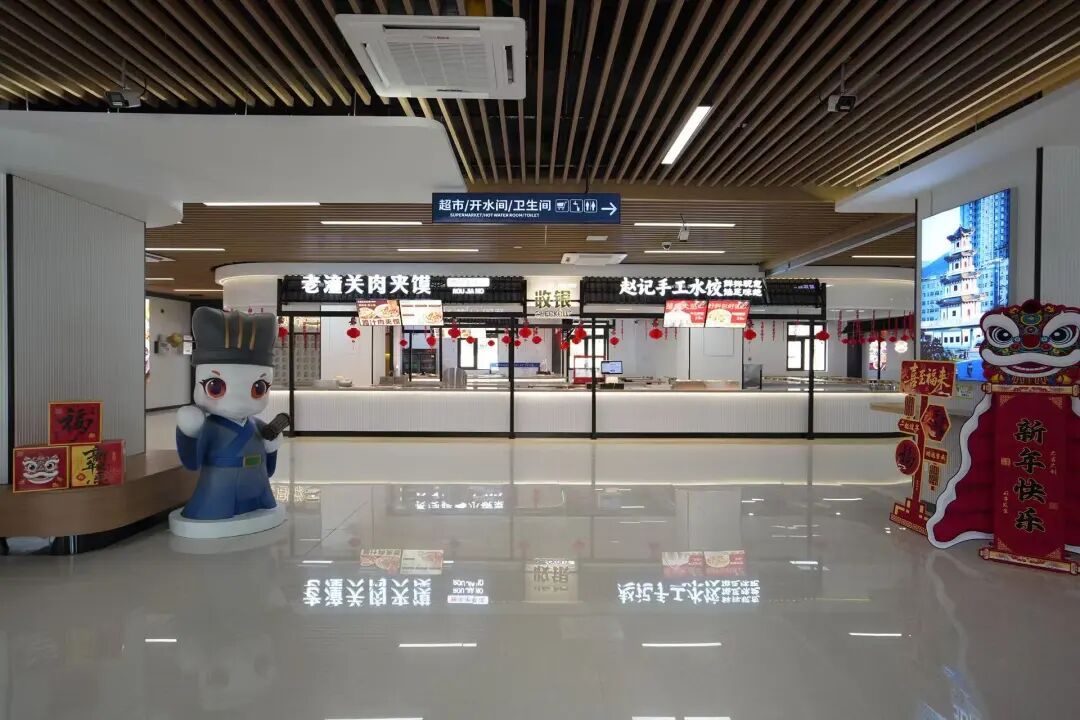 全新亮相!陕西一高速服务区正式运营 全新亮相!陕西一高速服务区正式运营