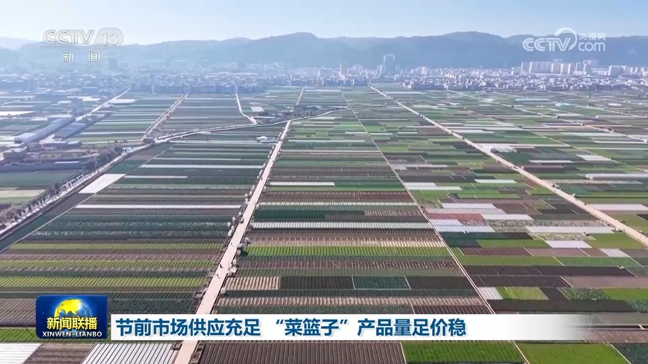 节前市场供应充足 “菜篮子”产品量足价稳