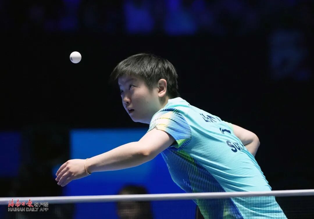 王楚钦、孙颖莎、王曼昱进入决赛！