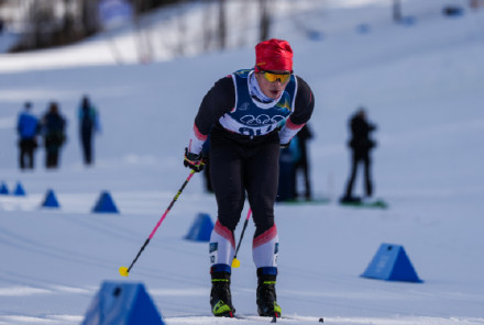 越野滑雪男子双追逐李明林完成冬奥首秀 越野滑雪男子双追逐李明林完成冬奥首秀