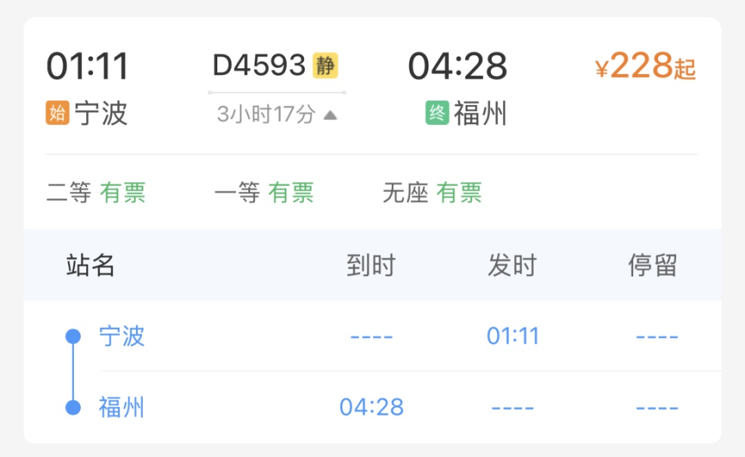 宁波直达福州!全程3小时17分钟,这几天增开 宁波直达福州!全程3小时17分钟,这几天增开