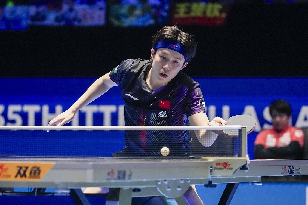 乒乓球亚洲杯，国乒包揽冠军