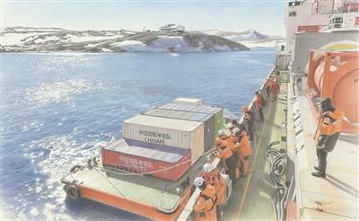 “我”在南极科考站（创新图录·历史跨越）