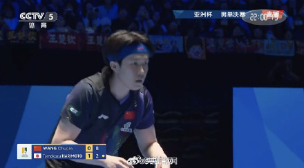 王楚钦亚洲杯男单夺冠