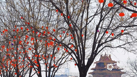 北京过年氛围已经提前拉满