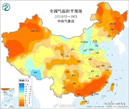 今起,四川盆地升温迎春节! 今起,四川盆地升温迎春节!