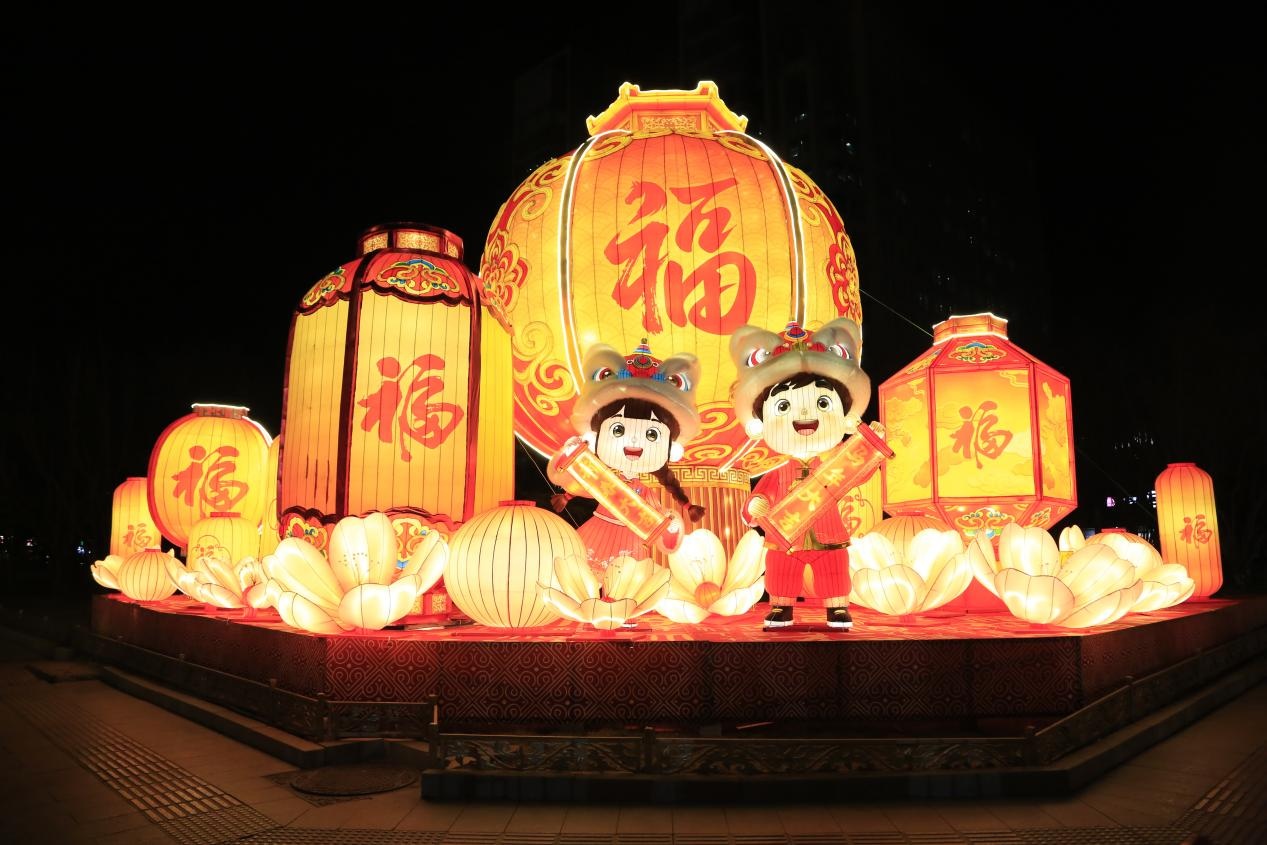 春节景观布置全面到位 亮点抢先看 春节景观布置全面到位 亮点抢先看