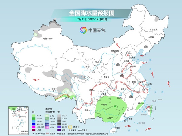 雨雪天气减少！南北方陆续开启升温，多地感受超前暖意，长江中下游冷暖变化大