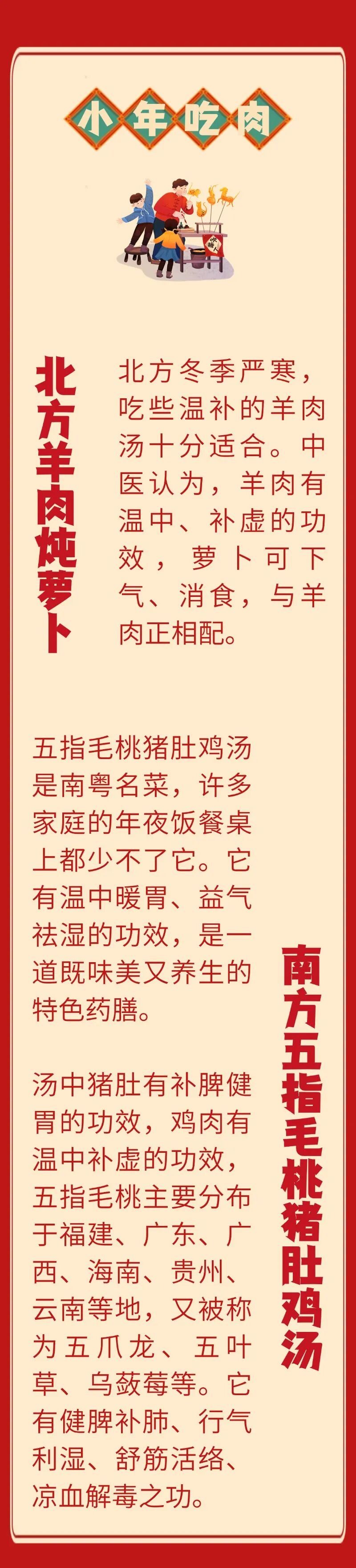 “小年，小年，过了今天就是年”，来看看南北养生美食的差异~