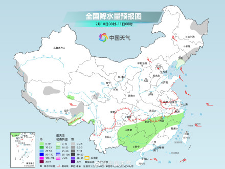 今明天我国雨雪缩减 12日前后南方将再迎新一轮降水