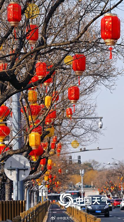 北京过年氛围已经提前拉满