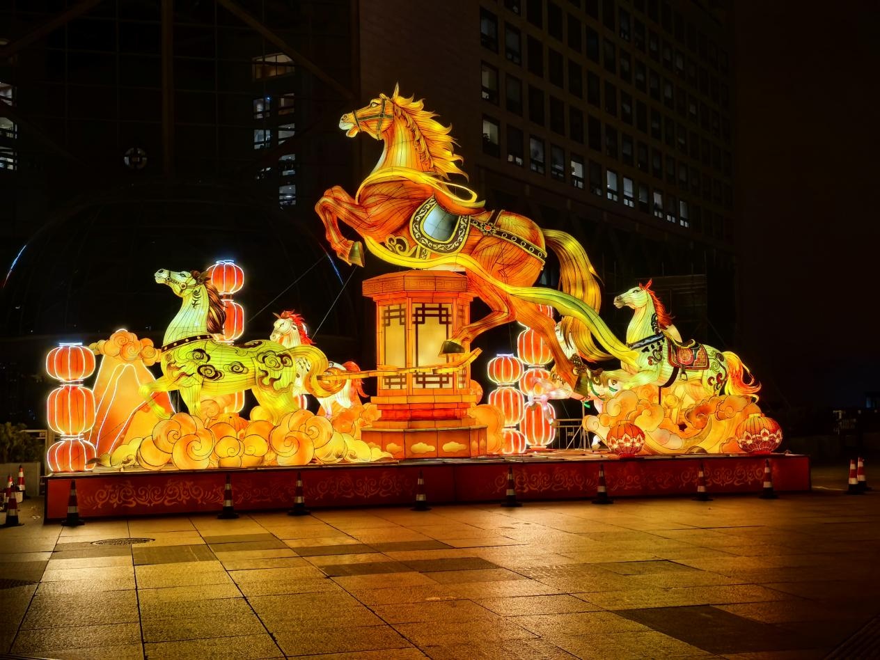 春节景观布置全面到位 亮点抢先看 春节景观布置全面到位 亮点抢先看