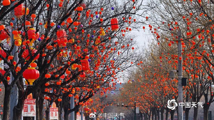 北京过年氛围已经提前拉满