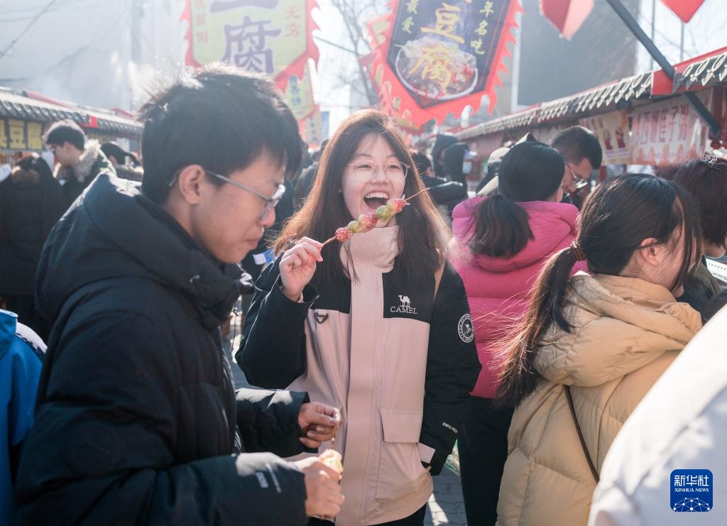 北京:沙河大集年味渐浓 北京:沙河大集年味渐浓