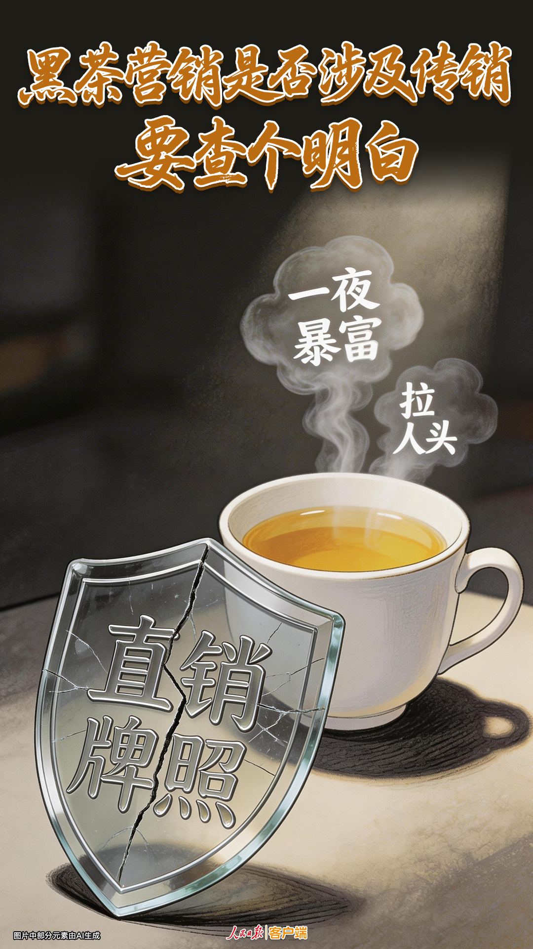 黑茶营销是否涉及传销，要查个明白