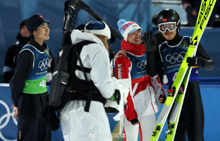 跳台滑雪混合团体中国队获得第八名 跳台滑雪混合团体中国队获得第八名