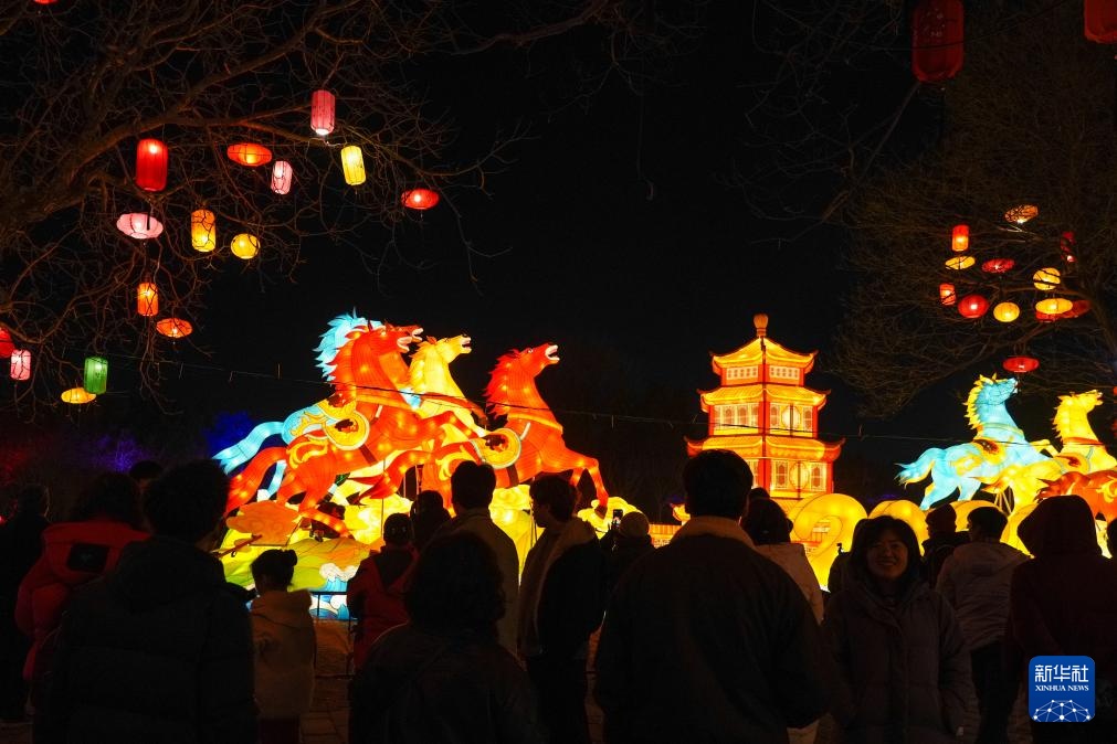 北京:2026圆明园新春灯会启幕 北京:2026圆明园新春灯会启幕