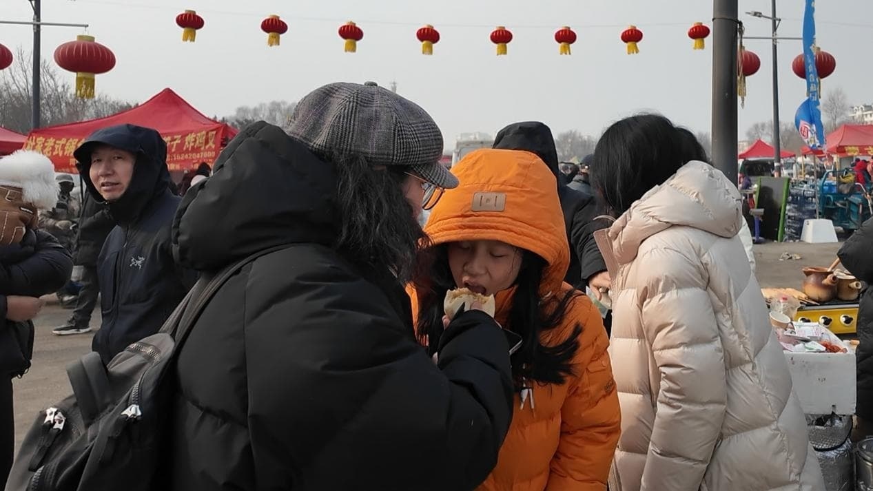 文化中国行·赶大集丨嘎嘎香的年货大集为啥都争着买猪前蹄？