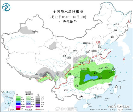 南方明起将迎新一轮降水 江南等地部分地区雨势较强 南方明起将迎新一轮降水 江南等地部分地区雨势较强