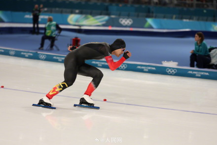 宁忠岩夺得男子速滑1000米铜牌