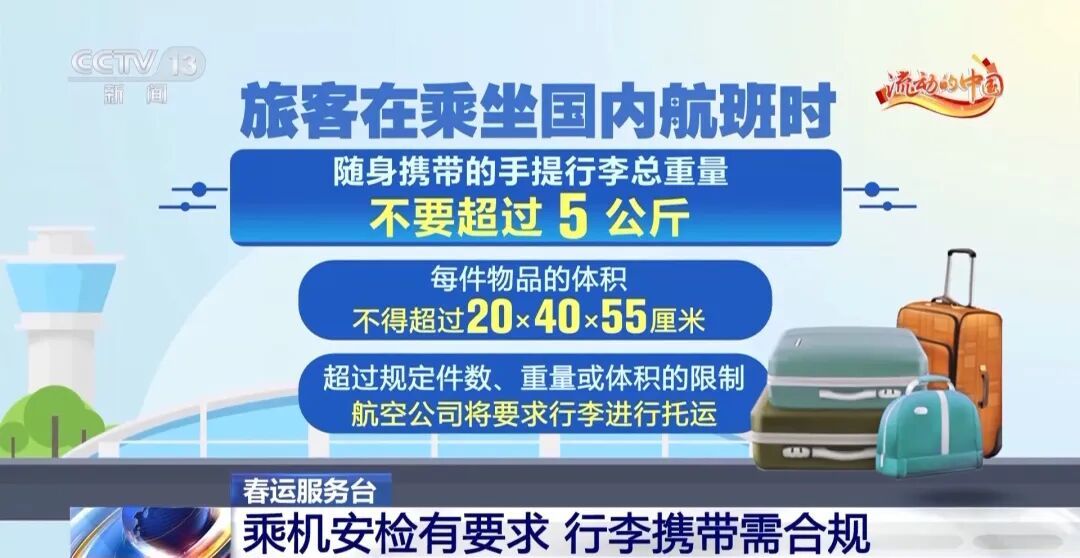 乘机出行前，这些禁限规定要了解！