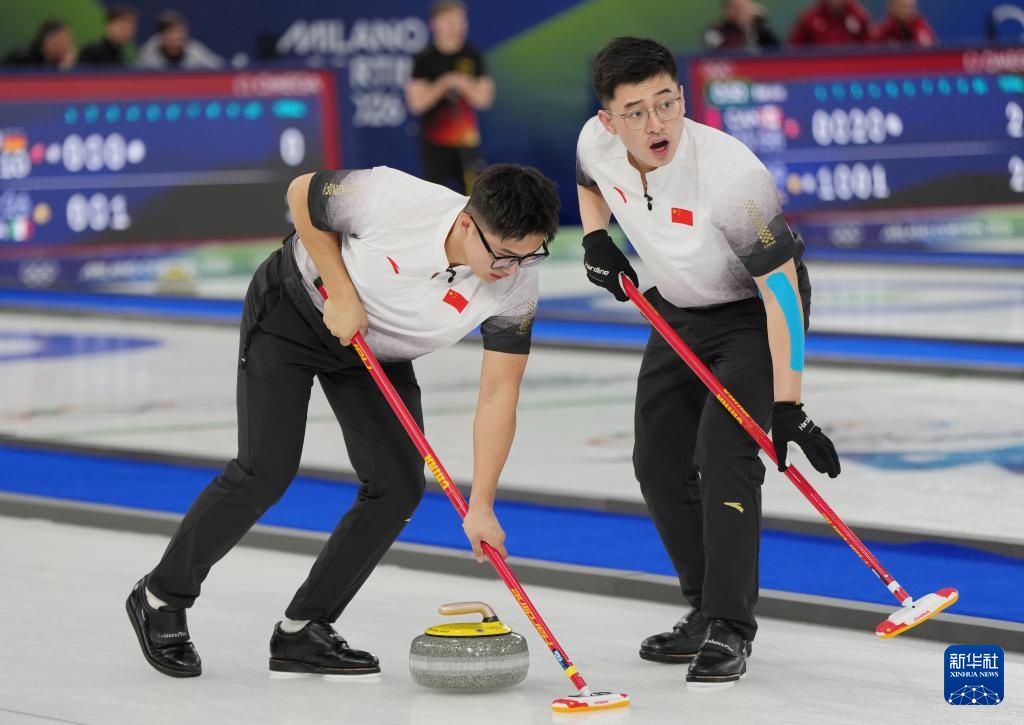 冬奥会冰壶——男子循环赛:中国队不敌瑞士队 冬奥会冰壶——男子循环赛:中国队不敌瑞士队
