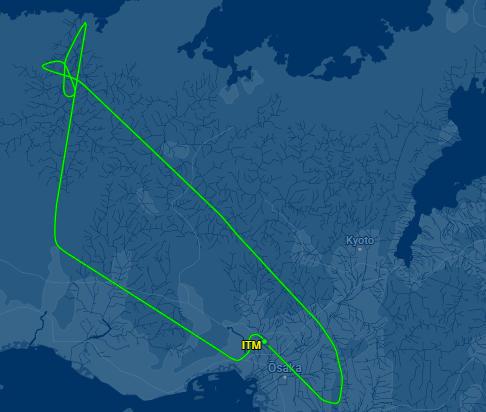 日本一架客机因故障紧急返航 机上载有51人