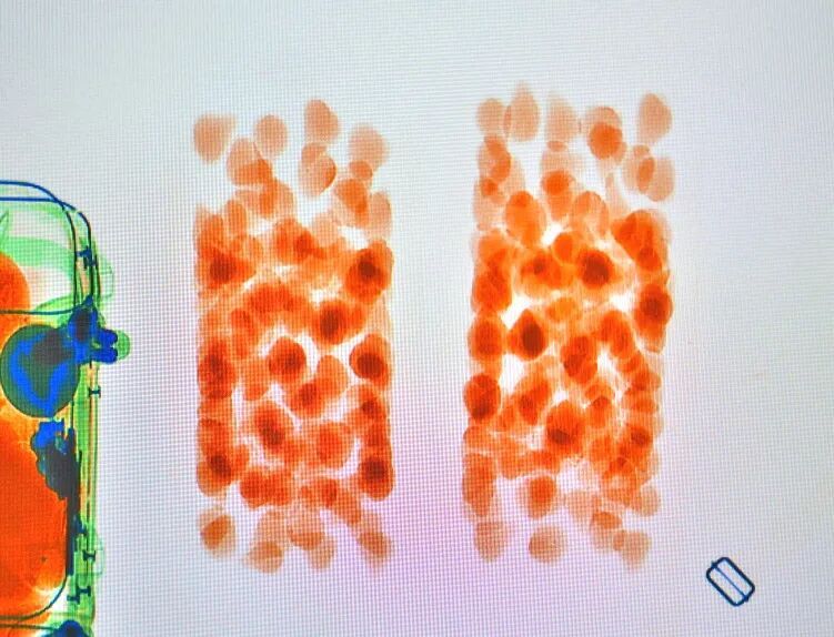 安检仪扫出满屏的“小红心”，到底是啥？