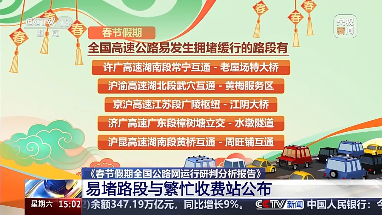 春节假期公路网运行情况如何？一文了解，顺畅出行