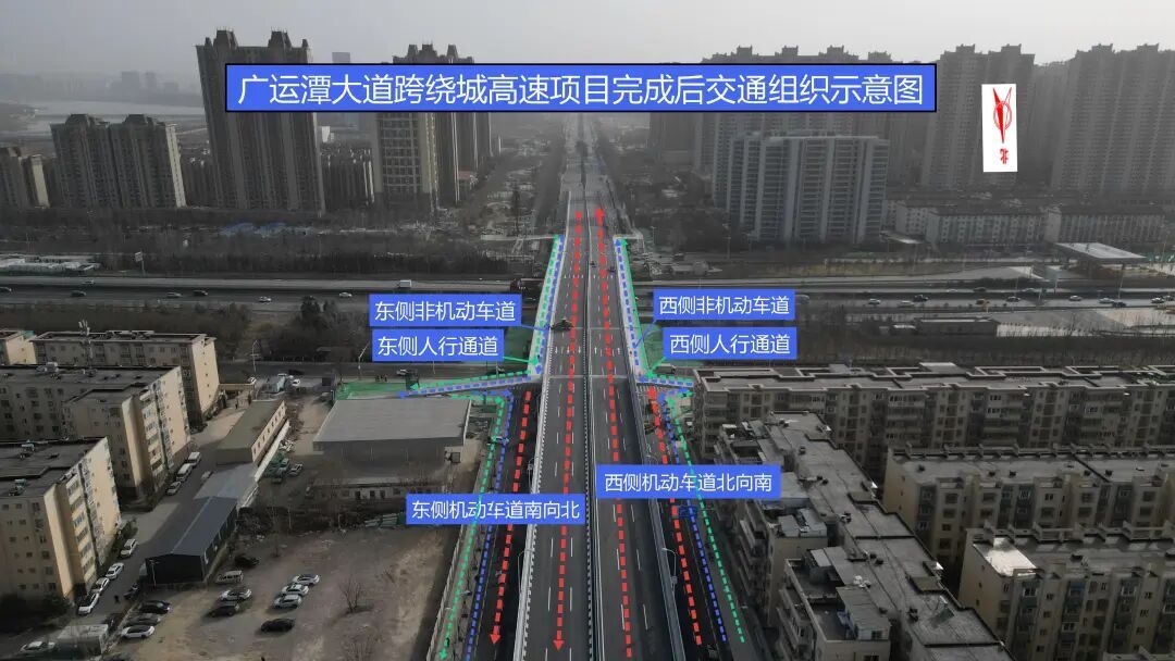 明日通车!西安跨绕城高速桥+1 明日通车!西安跨绕城高速桥+1