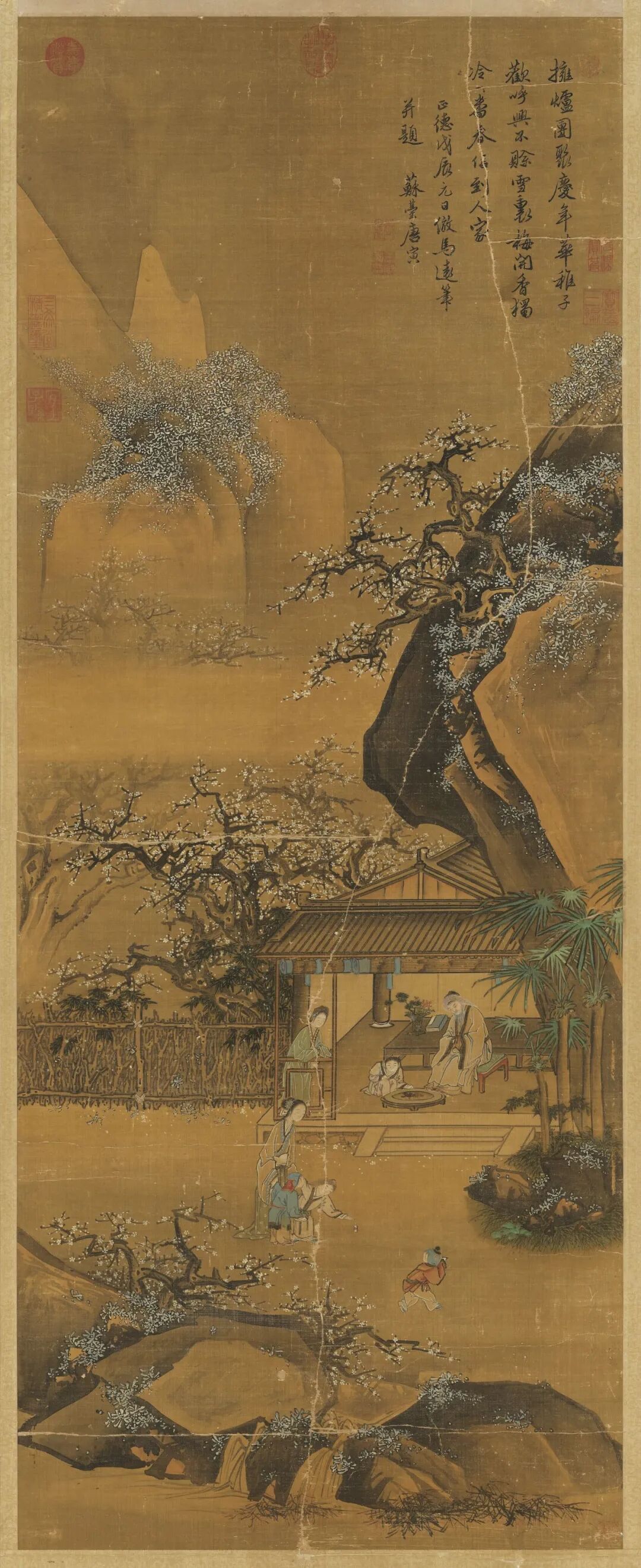 古画里,藏着古人过年的“顶流玩法”! 古画里,藏着古人过年的“顶流玩法”!