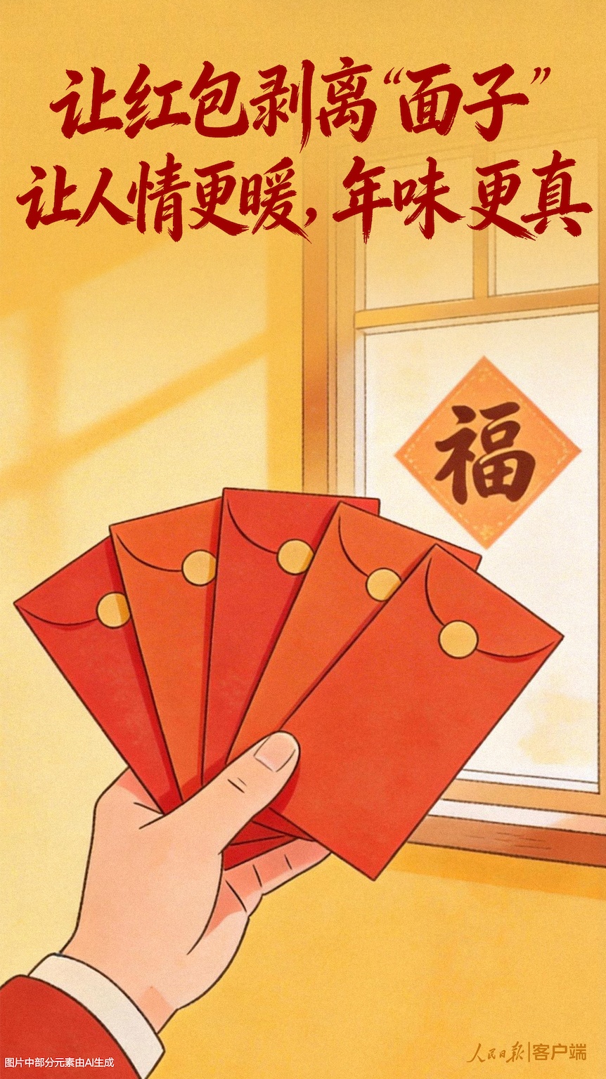 讲心不讲金 年味才更真 讲心不讲金 年味才更真