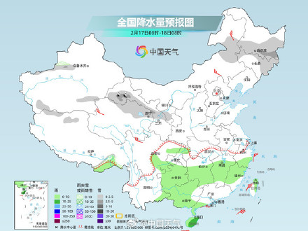 春节假期开端我国降水增多增强 陕西河南等地或有降雪 春节假期开端我国降水增多增强 陕西河南等地或有降雪