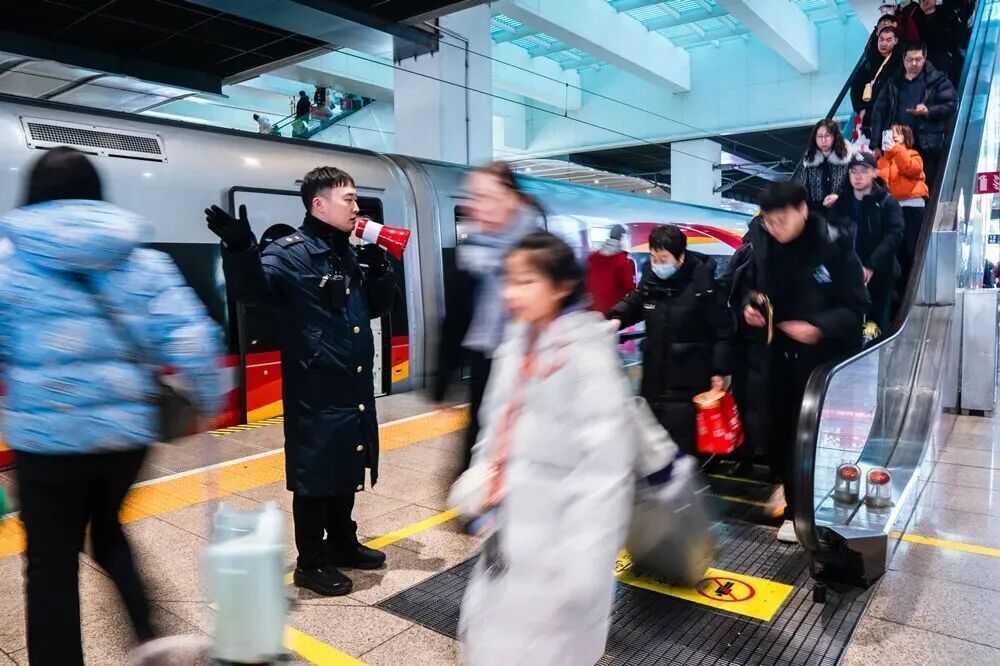预计发送1395万人次！春节假期首日全国铁路客流集中在这些区间