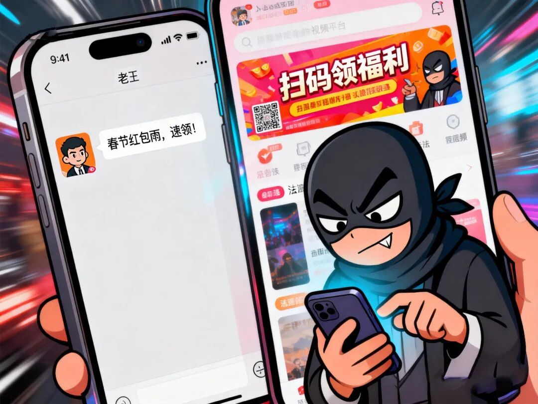 “新春抢红包”可能暗藏诈骗陷阱